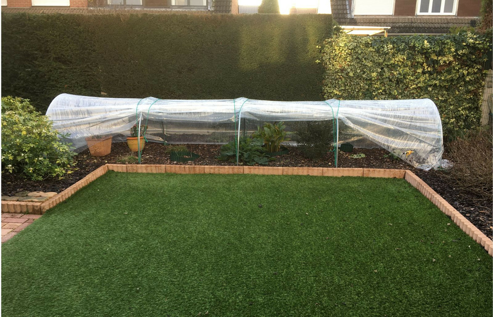 Serre de jardin tunnel de forçage 7,5m de long - serre à semis - les serres tonneau