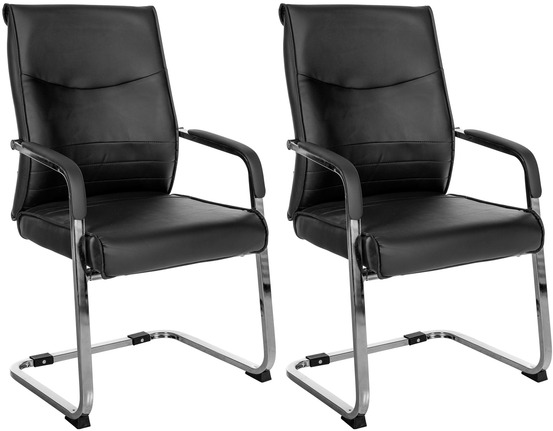 Suite de 2 chaises visiteurs hobart