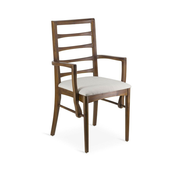 Fauteuil bois marron - izenia décoration d'autrefois