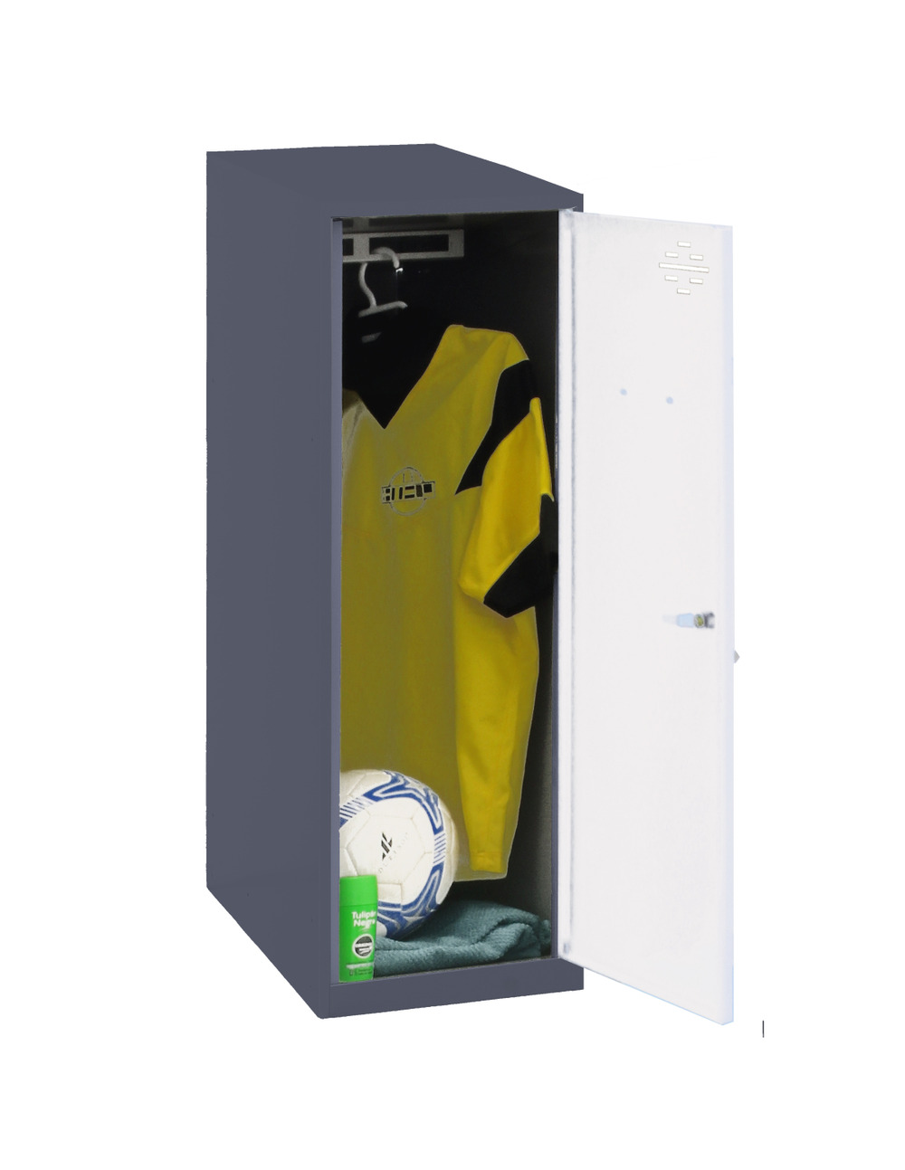 Casier-armoire simonlocker dism. Single mini 915x400x500 mm an/bc antracite/blanc 915x400x500 - simonrack