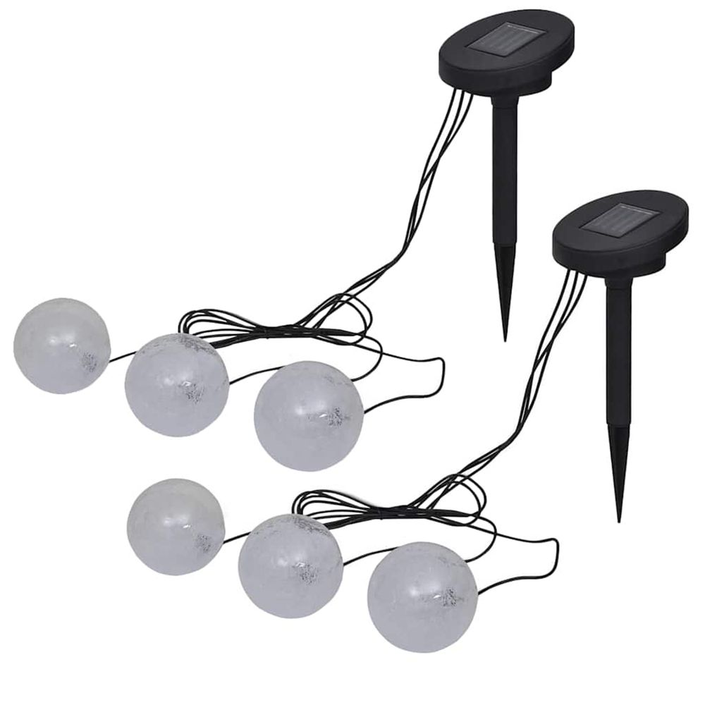Lampes flottantes Ã  LED 6 pcs