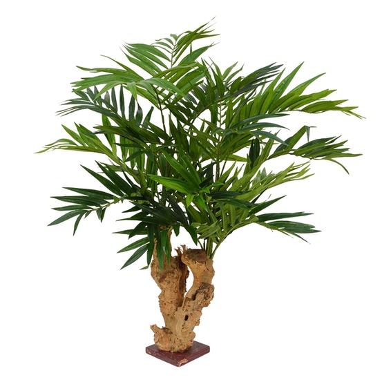 Palmier parlour plante artificielle 65 cm sur pied