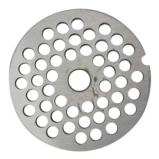 Grille hachoir ø 6 mm pour hachoir 600w reber