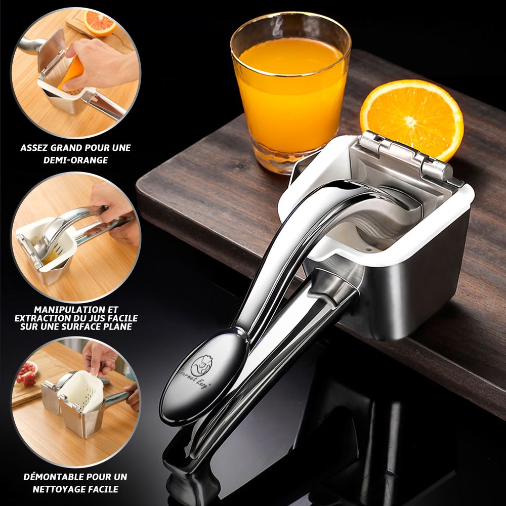 Presse citron inox presse orange manuelle portable