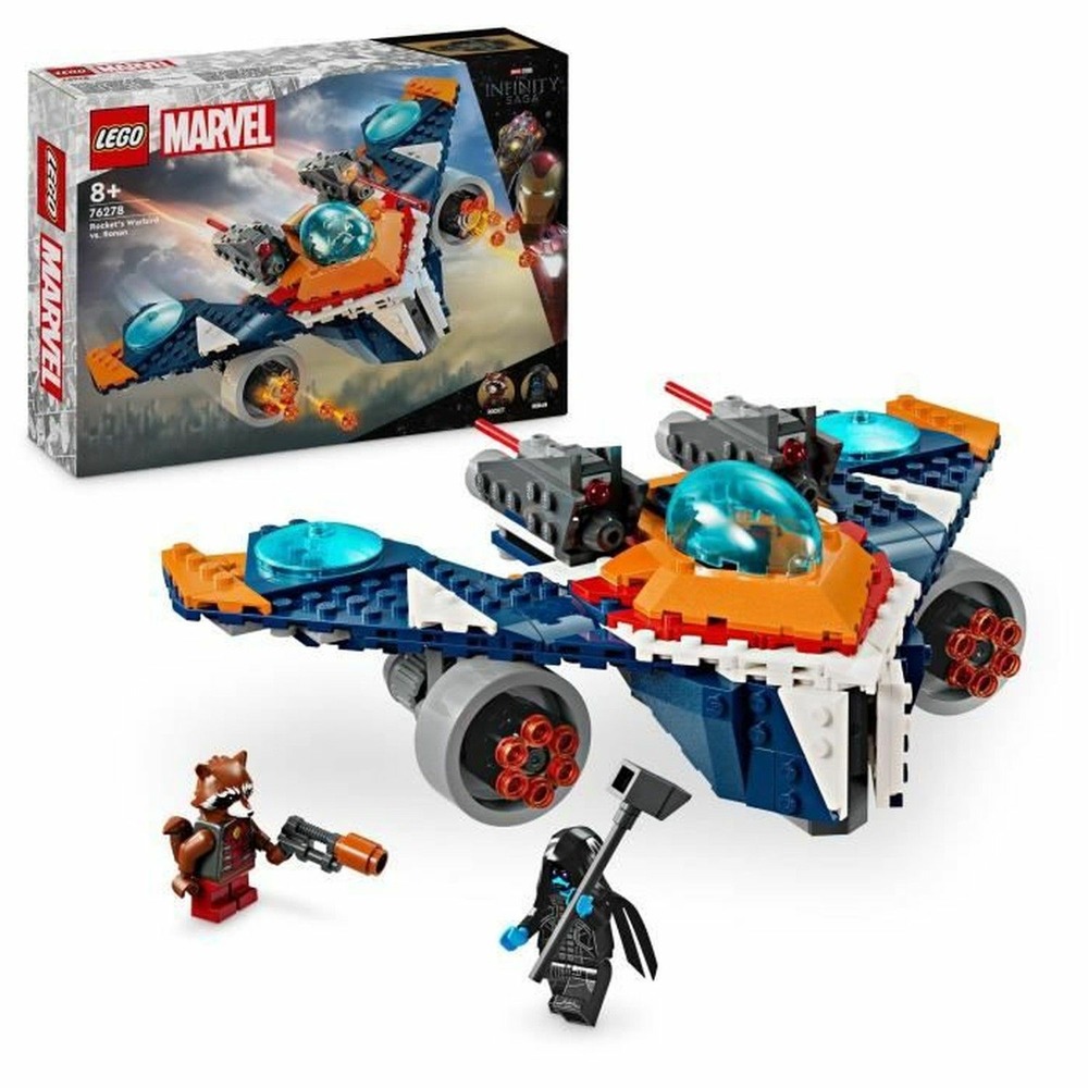 Lego marvel le vaisseau spatial de rocket contre ronan