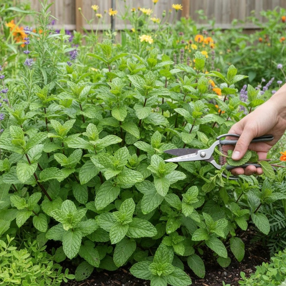 Menthe réglisse - sans traitement godet - 5/20 cm