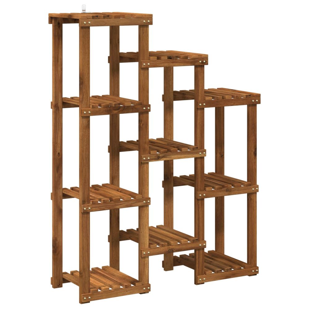 Support de plante naturel 85 x 30 x 114,5 cm