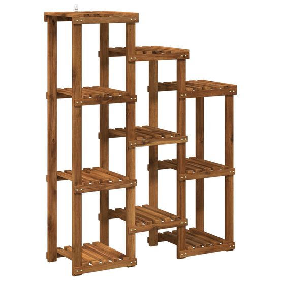 Support de plante naturel 85 x 30 x 114,5 cm