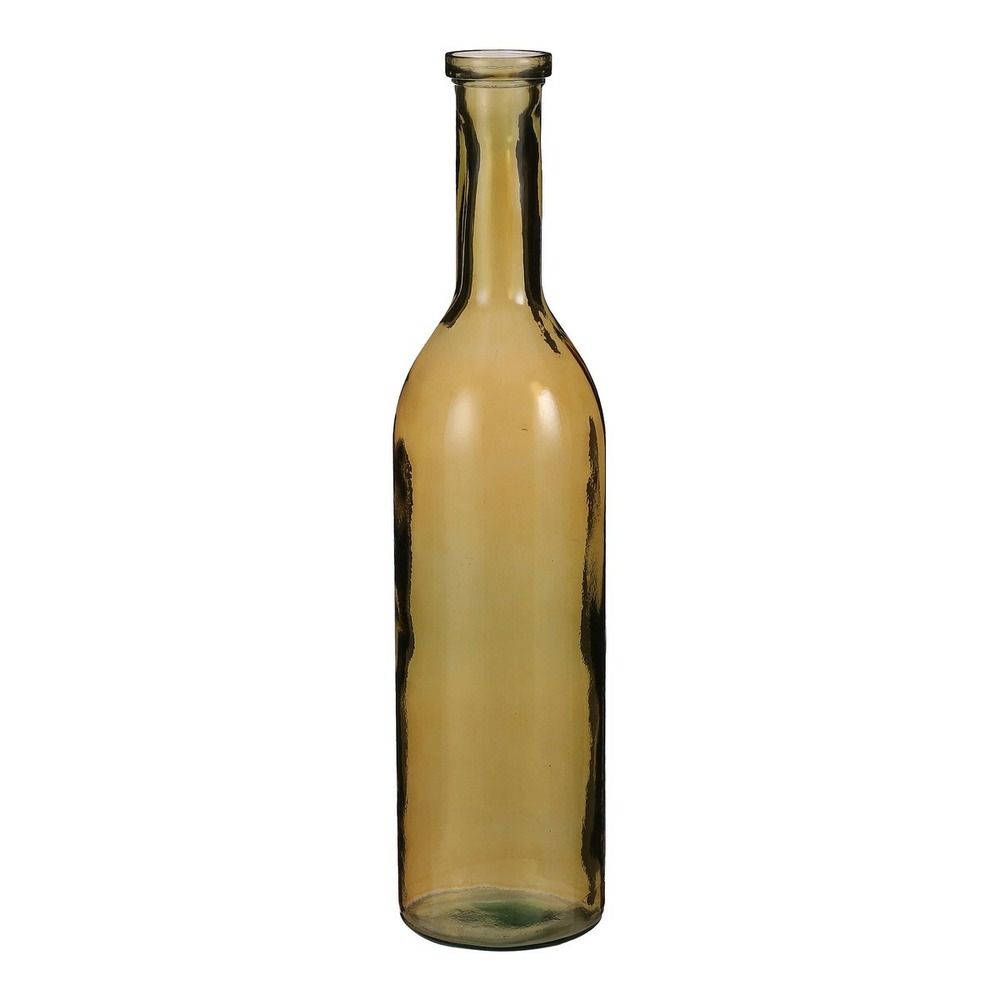 Mica decorations rioja vase bouteille - h75 x ø18 cm - ocre