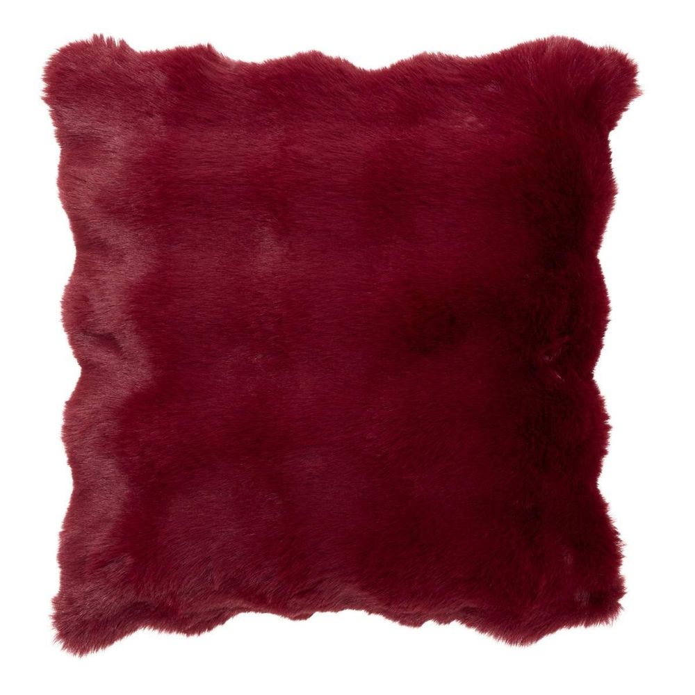 Coussin imitation fourrure 3d 