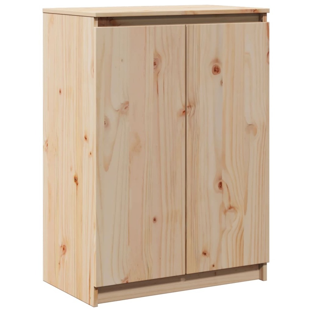 Buffet bahut commode armoire meuble de rangement organisateur cuisine salle de séjour salon 60 x 36 x 84 cm bois de pin massi