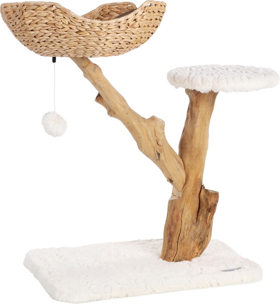 Arbre a griffer design avec panier