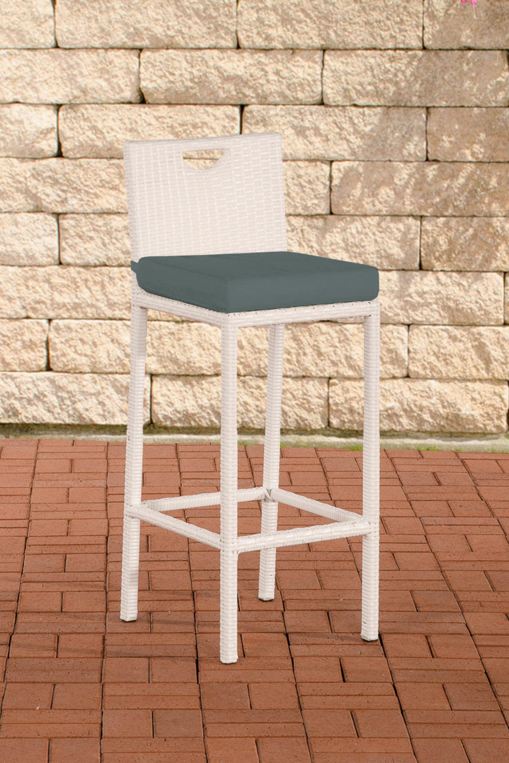 Tabouret de bar mari gris fer