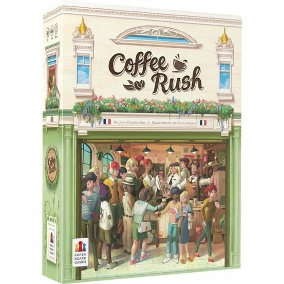 Jeu de gestion coffee rush - 2+ joueurs - 30 min de jeu