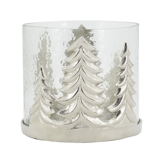 Photophore en aluminium grand modèle