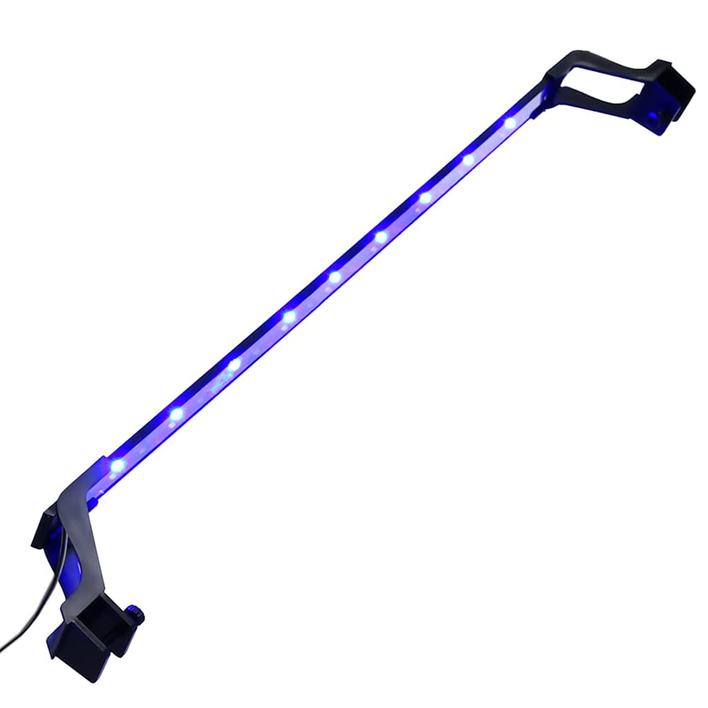 Lampe à led d'aquarium avec pinces 75-90 cm bleu et blanc
