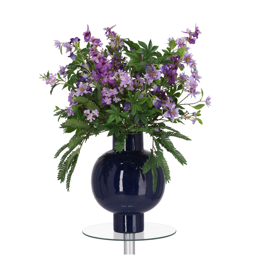 Bouquet artificiel lié à la main violet vienna 85cm