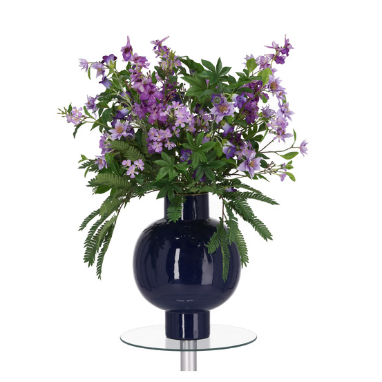 Bouquet artificiel lié à la main violet vienna 85cm