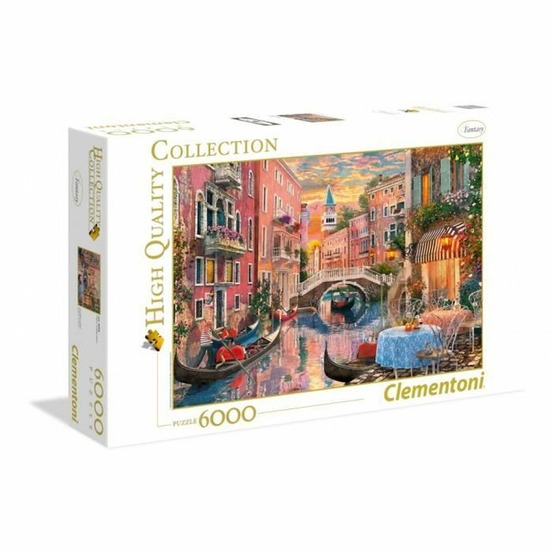Clementoni - venise couché de soleil - 6000 pièces