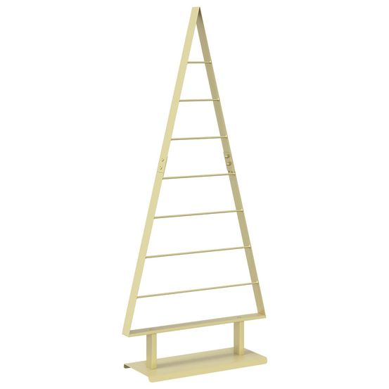 Arbre de noël en métal kuopio 125 cm acier doré