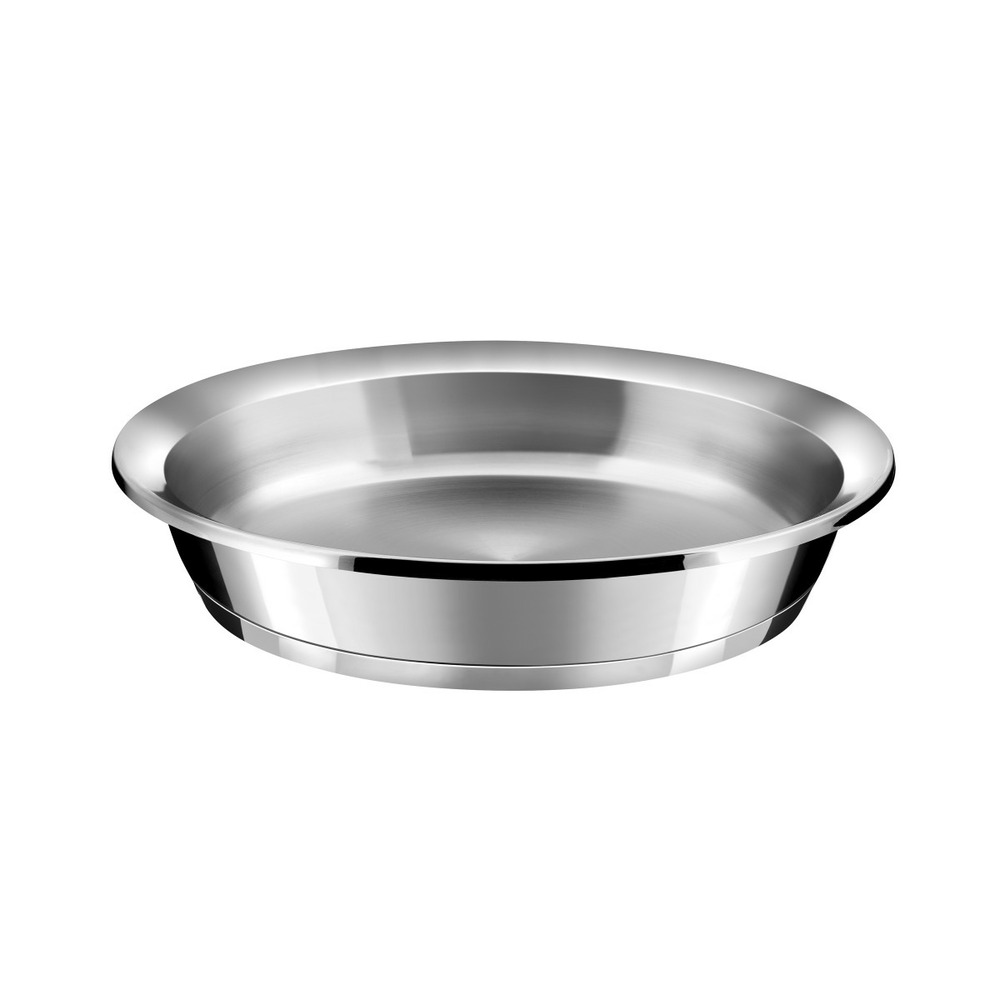 Ycône - poêle 24cm inox finition miroir