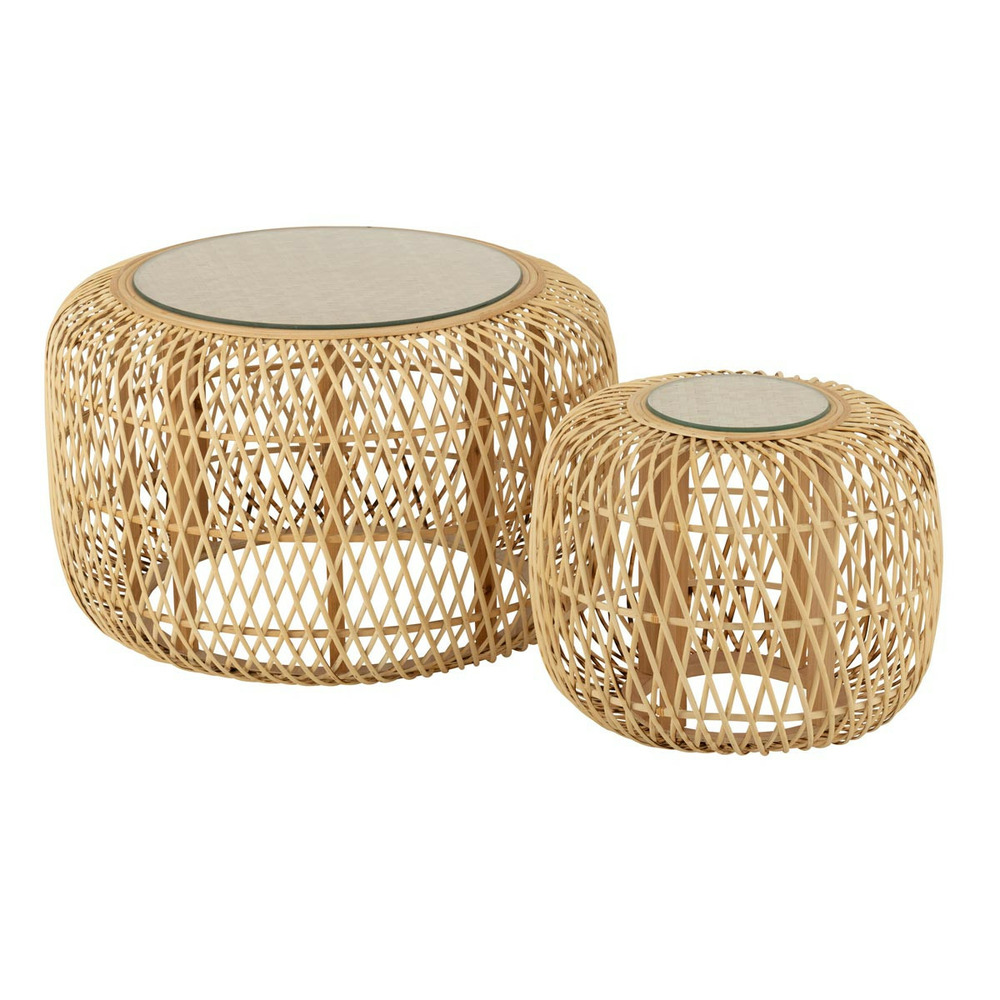 Lot de 2 tables basses gigognes 