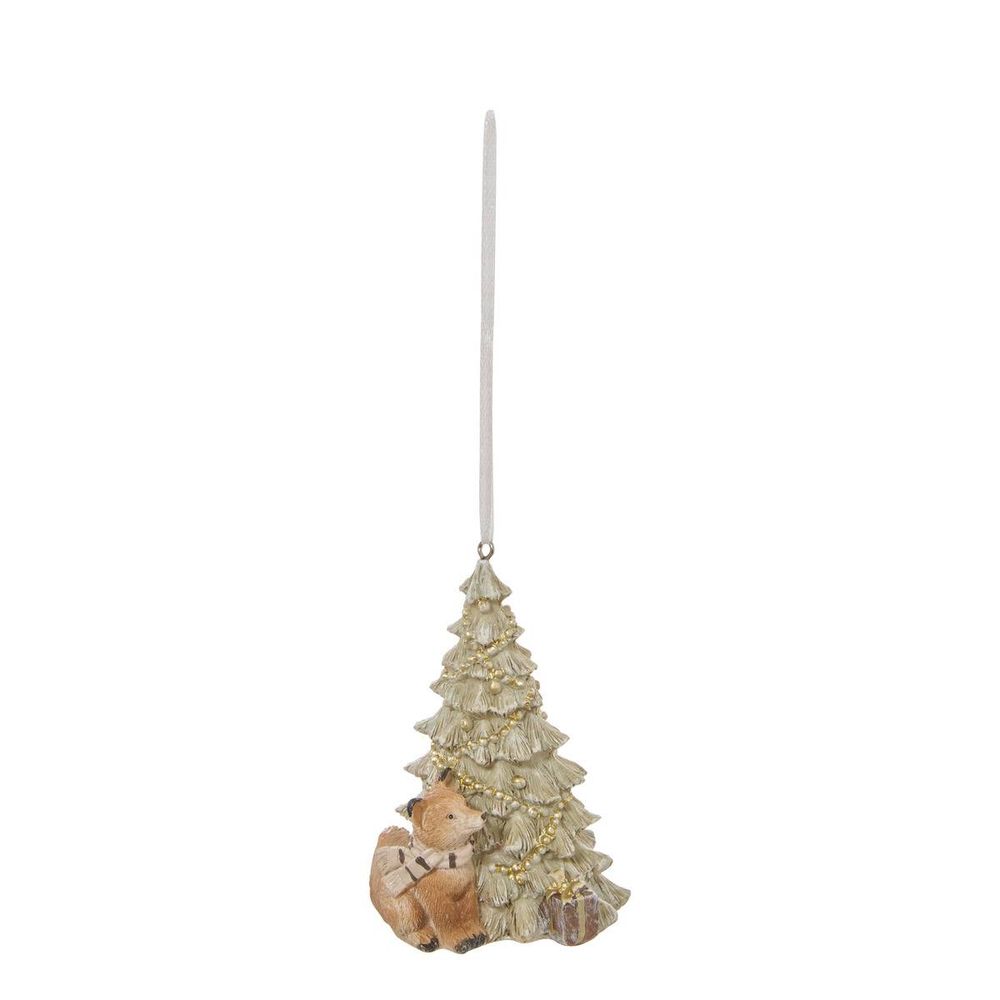 Sdn resine sapin 2ass animaux