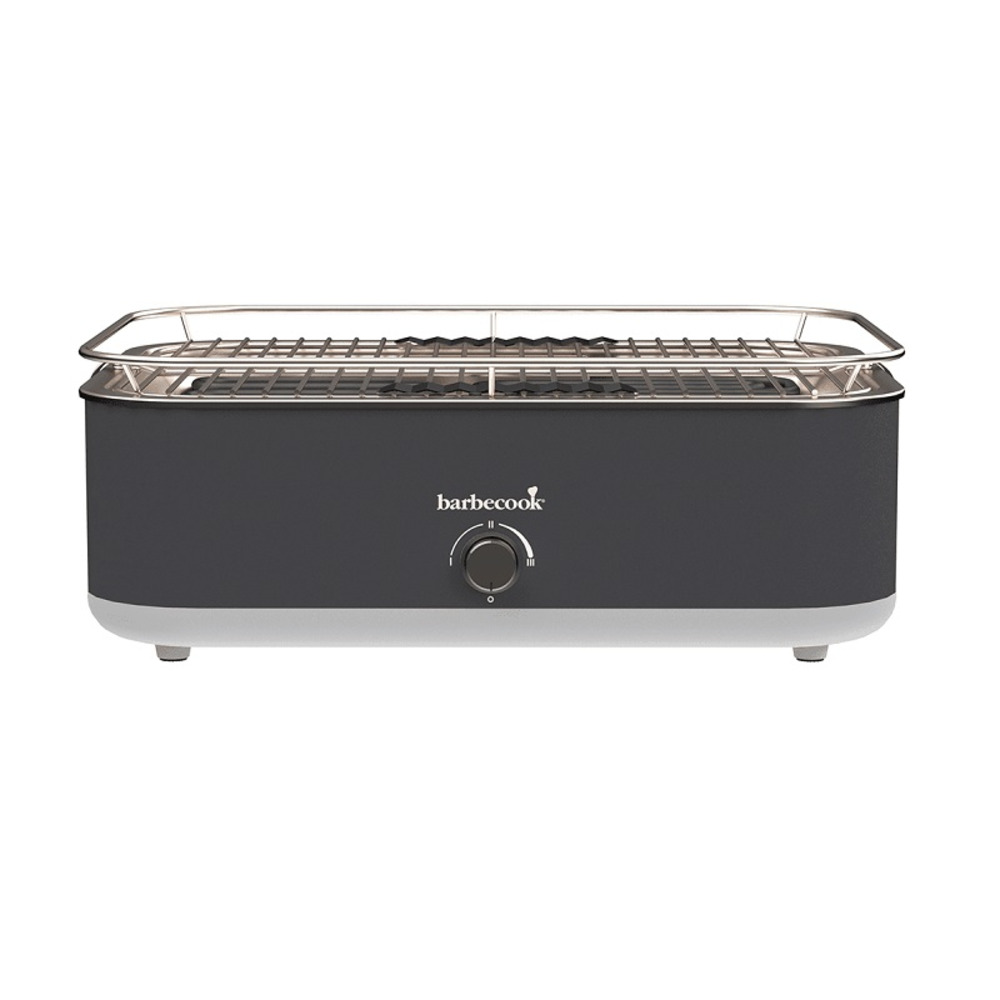 Barbecue électrique barbecook e-carlo - gris