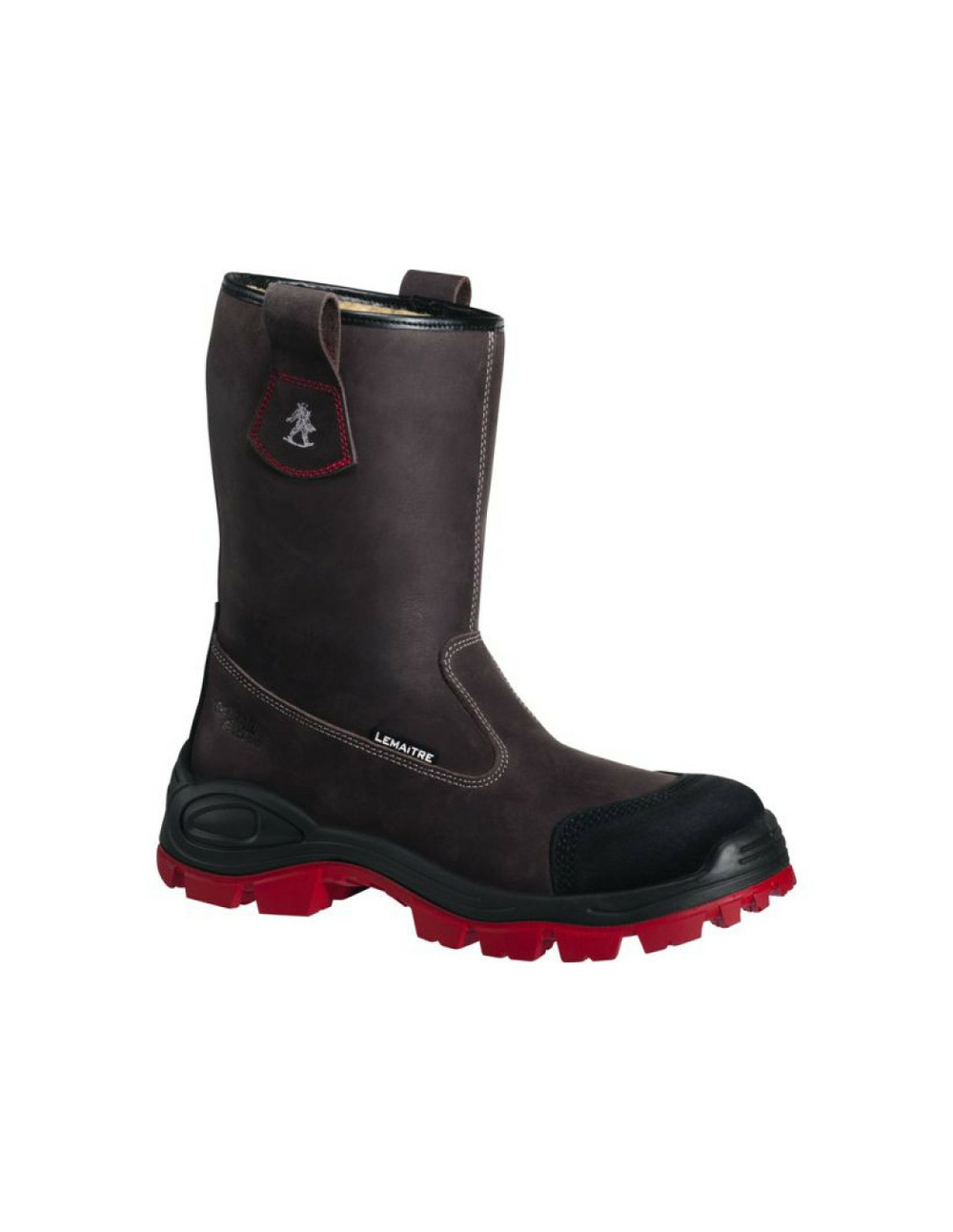 Bottes de sécurité tenere s3 semelle rouge pointure 39 - lemaitre