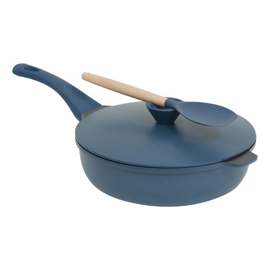 5five - sauteuse aluro aluminium bleu d28cm