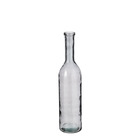 Mica decorations - vase bouteille en verre recyclé gris foncé h75