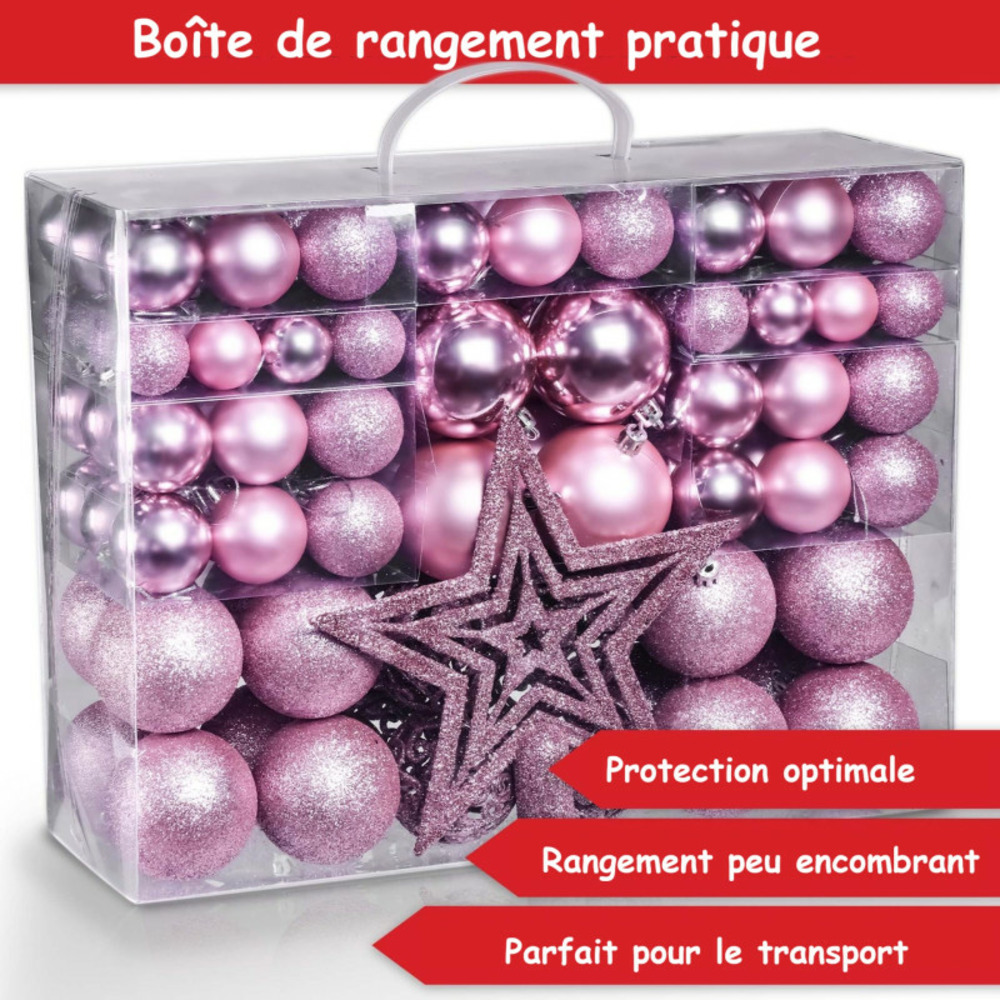 Lot De 15 Boules De Noël En Flanelle Macaron à Suspendre Avec