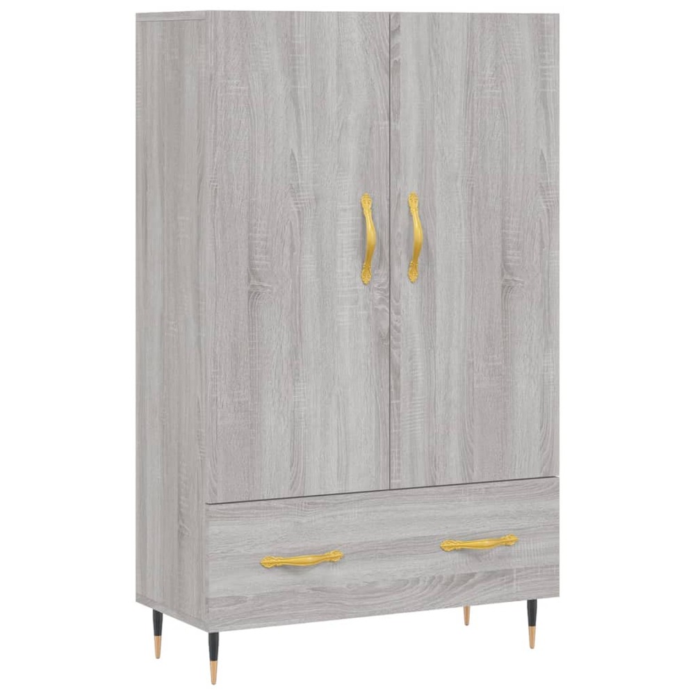Buffet bahut commode armoire meuble de rangement organisateur cuisine salle de séjour salon haut sonoma 69,5 x 31 x 115 cm bo