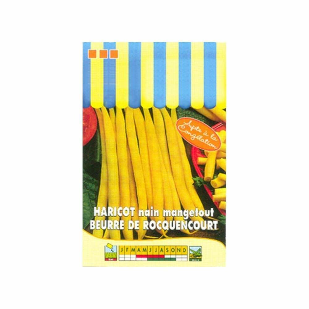 Graines d'haricot nain beurre de Rocquencourt - 110g