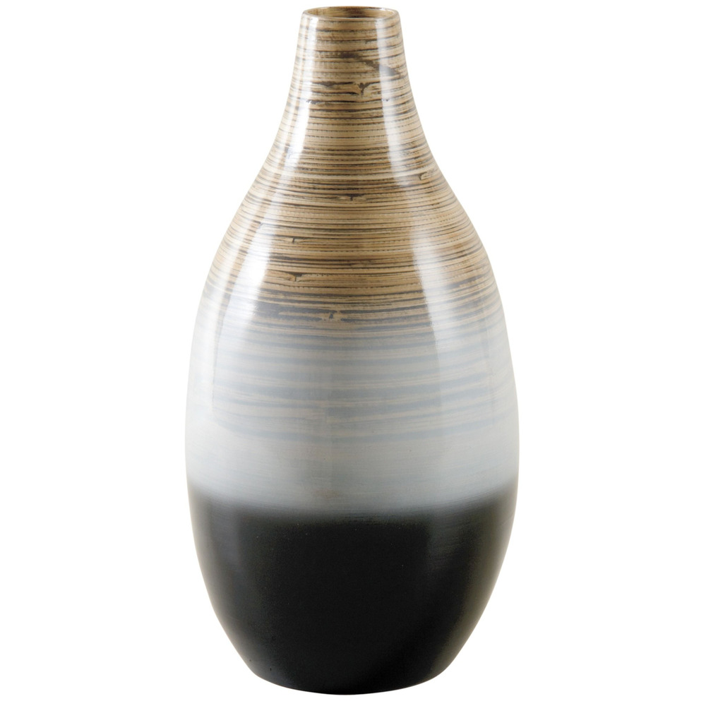 Vase bambou laqué