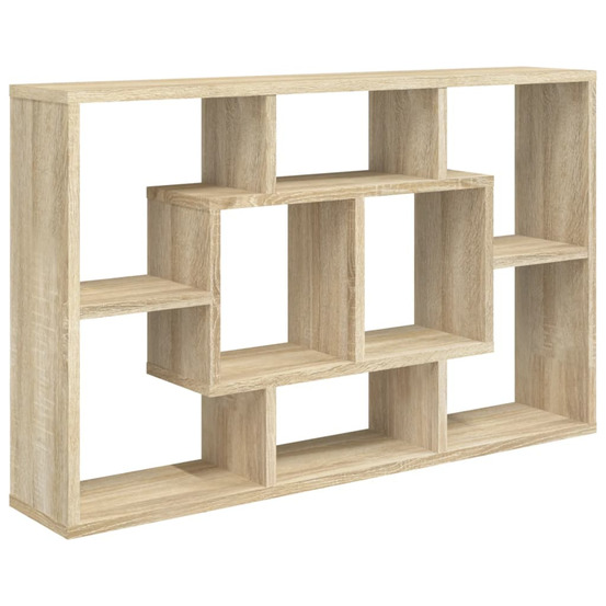 Étagère murale chêne sonoma 85x16x52,5 cm bois d'ingénierie