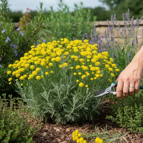 Santoline de corse - sans traitement lot de 5 godets