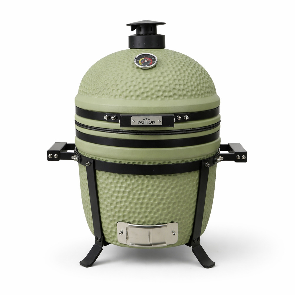 Barbecue kamado en céramique à poser patton premium compact 15