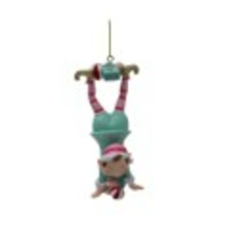 Sujet lutin h.13cm résine assorti