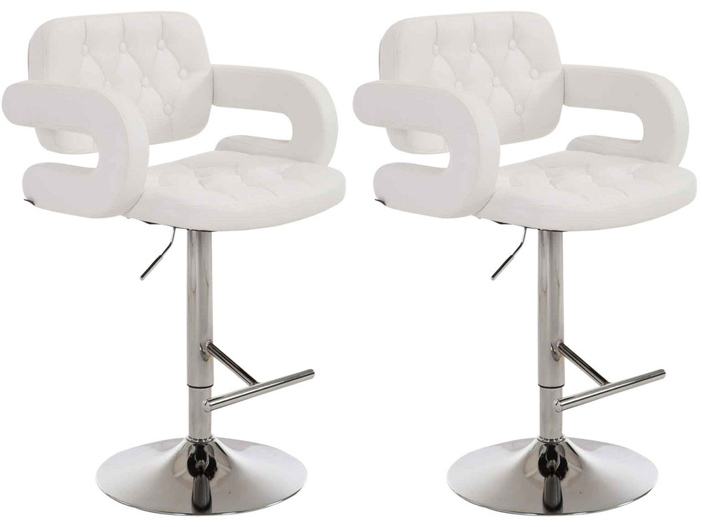 Lot de 2 tabourets de bar dublin c