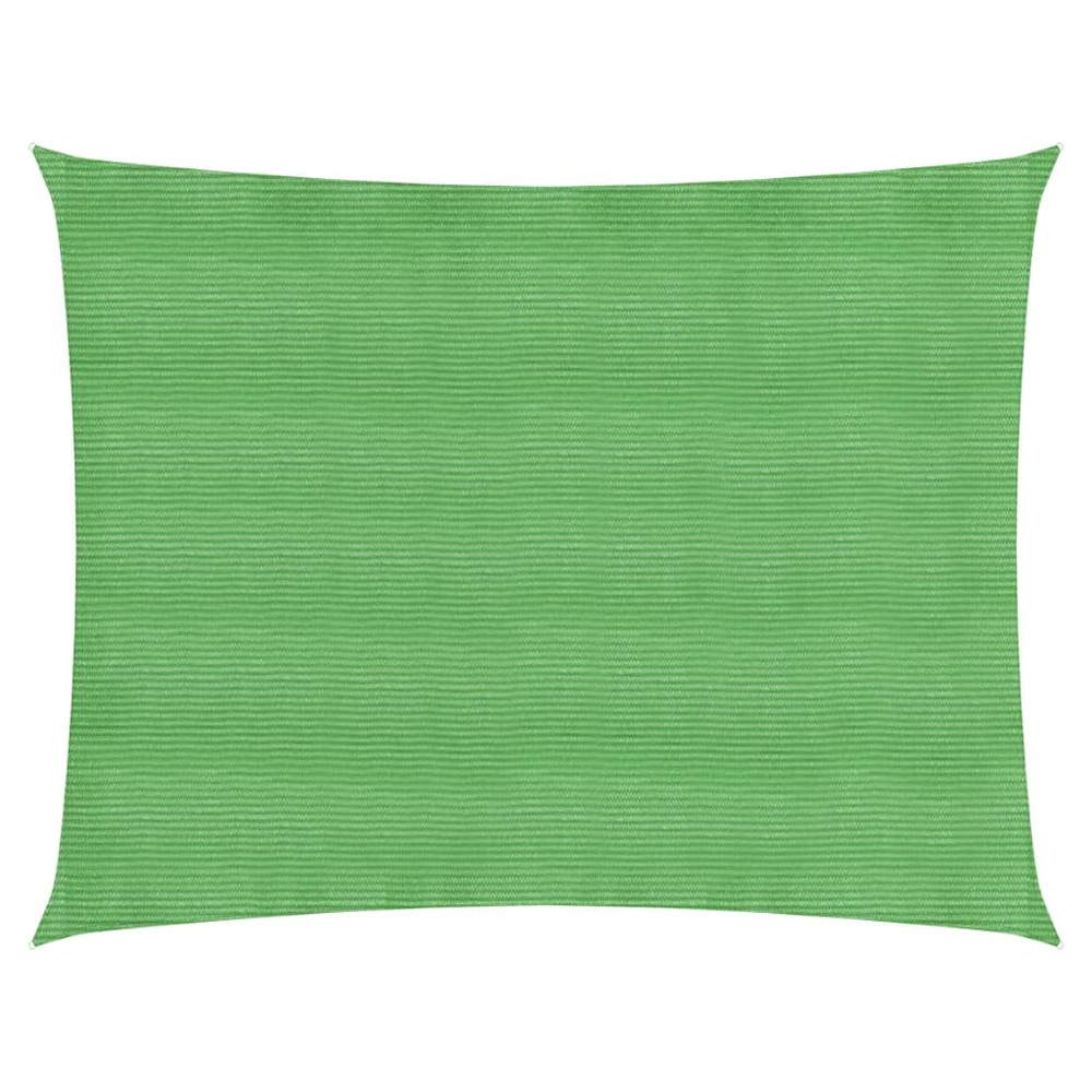 Voile d'ombrage 160 g/m² vert clair 3,5x4,5 m pehd