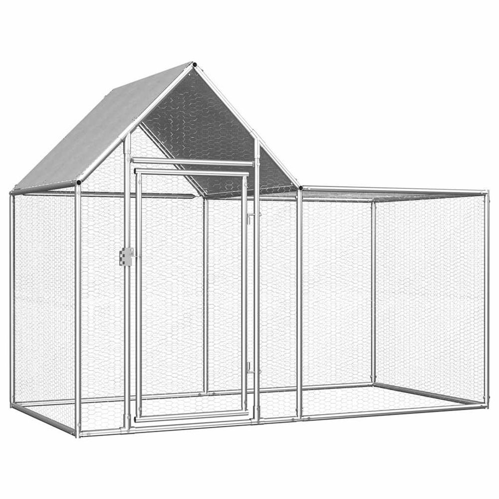 POULAILLER 2 X 1 X 1.5 M ACIER-(868571)