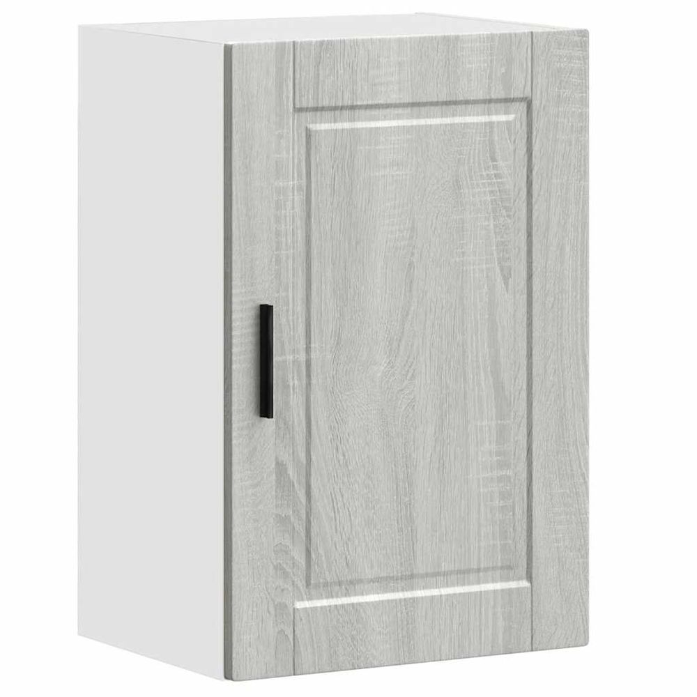 Armoire murale de cuisine porto sonoma gris bois d'ingénierie