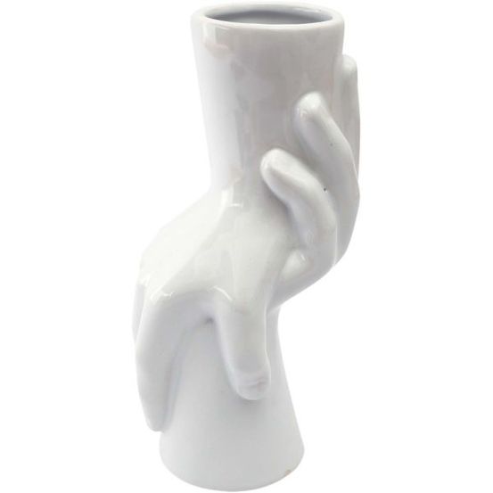Vase en dolomite main 24 cm