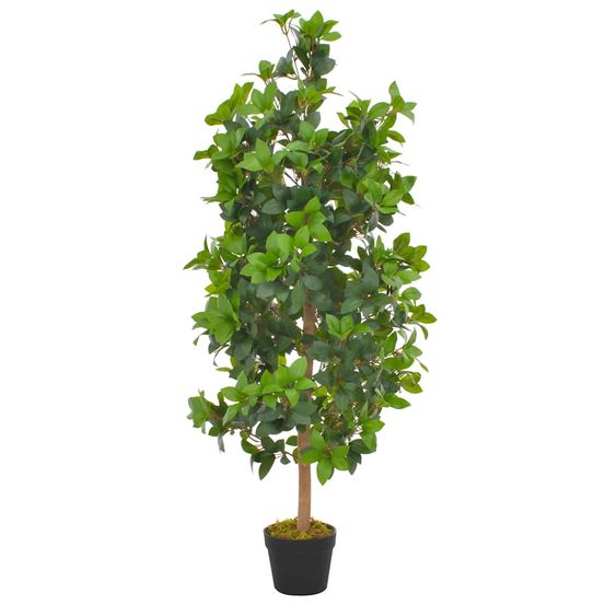 Plante artificielle avec pot laurier vert 120 cm