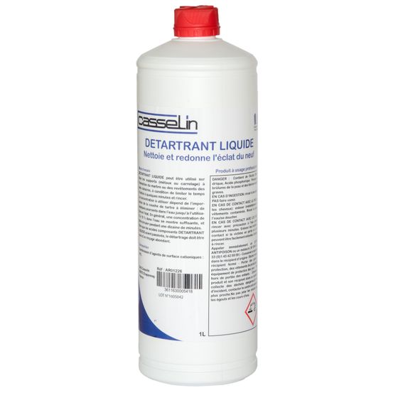 Lot de 12 - détartrant liquide 1l - casselin
