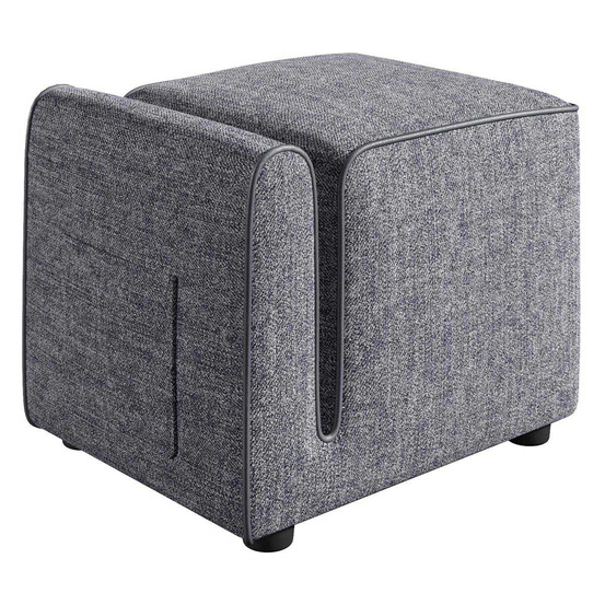 Pouf avec range-magazine paris