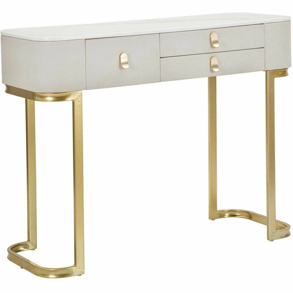 Console en bois et métal beauty 3 tiroirs