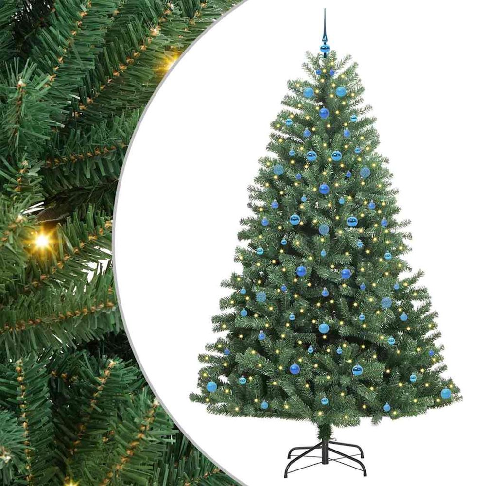 Sapin de noël artificiel à branches articulées vert 240 cm