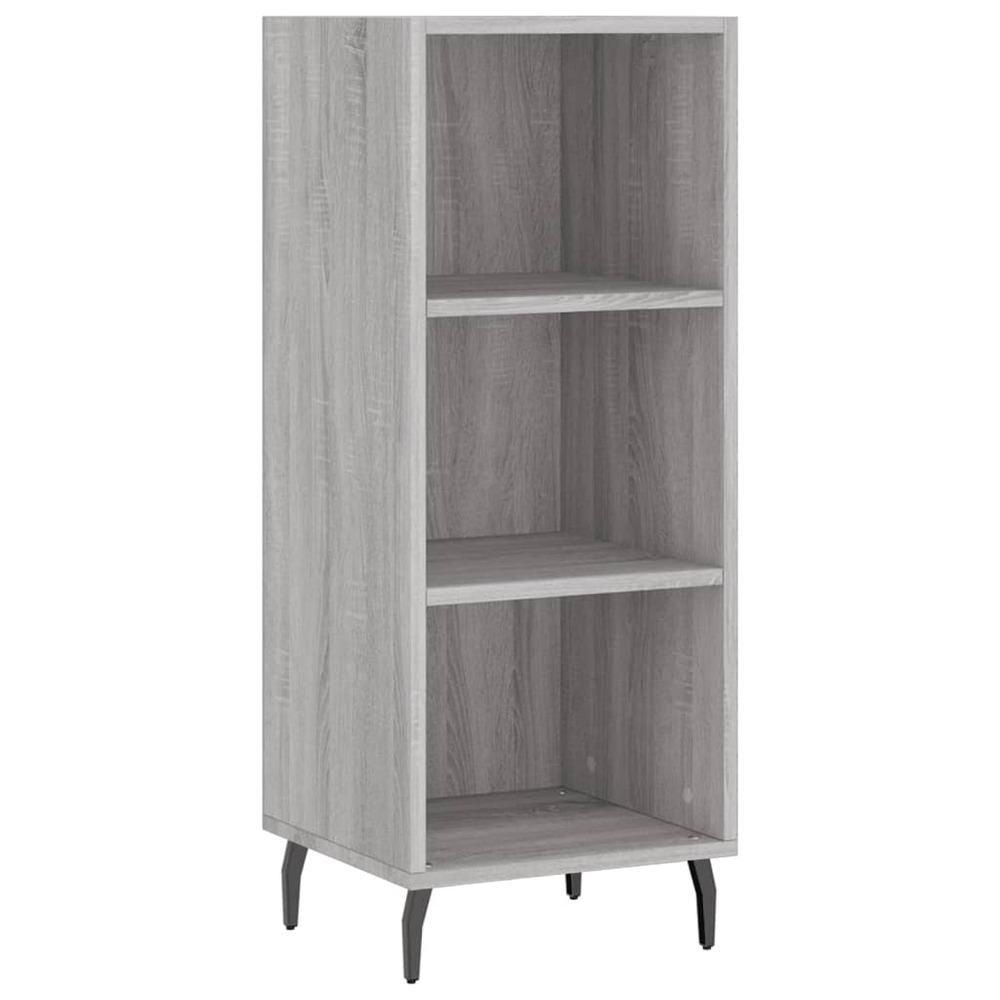 Buffet bahut commode armoire meuble de rangement organisateur cuisine salle de séjour salon sonoma 34,5 x 32,5 x 90 cm bois d